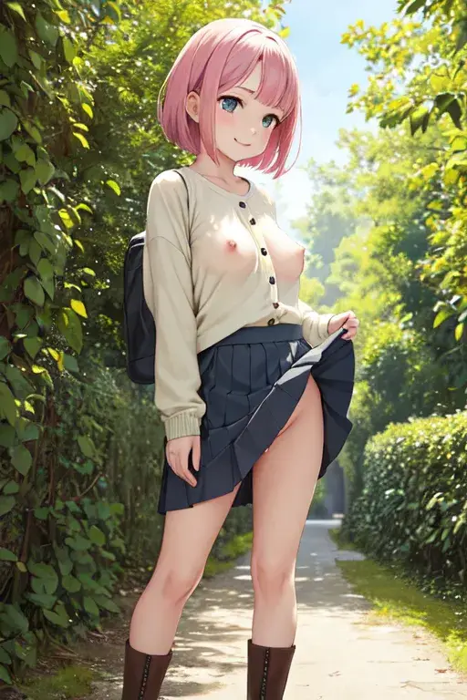 Pink_Short_Hair_Girl 97